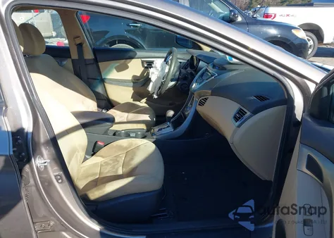 2012 Hyundai Elantra Gls from USA, damaged, VIN 5NPDH4AE3CH070918